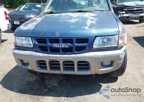 2002 Isuzu Rodeo S 2.2L из США, поврежденный, VIN 4S2CK58D224333439